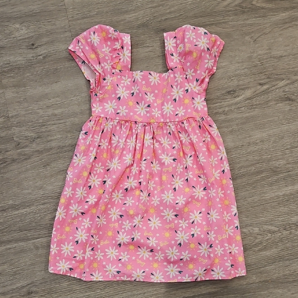 Barbie Pink Daisy Kids Dress